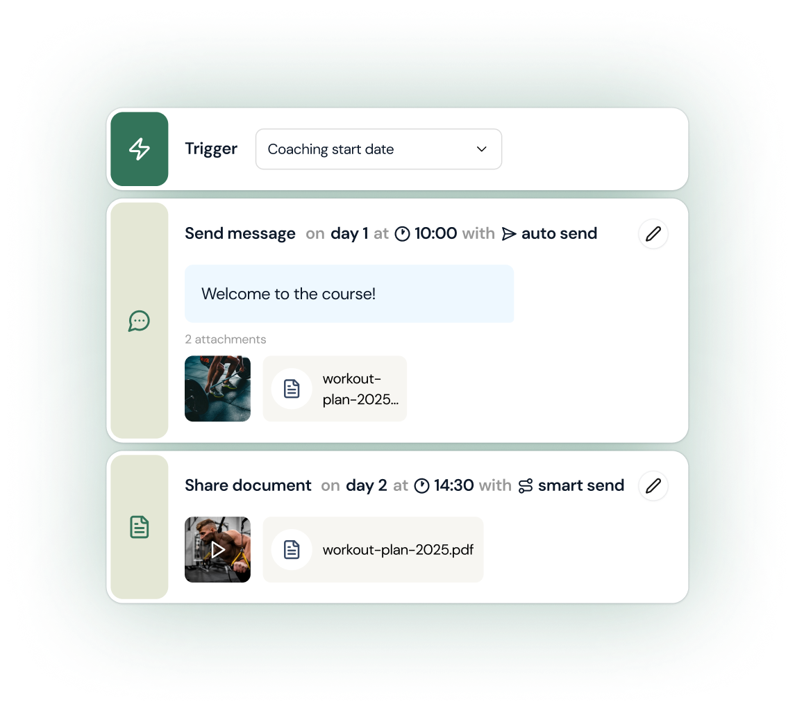Automations interface screenshot