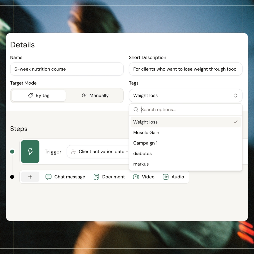 Right content, right clients, right time