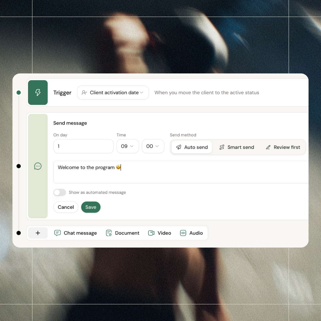 From autopilot to full control