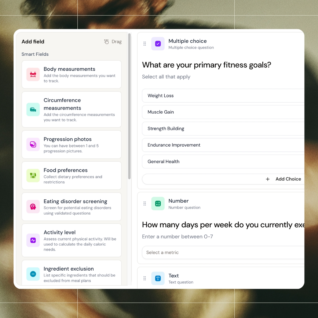 Every field a coach could need