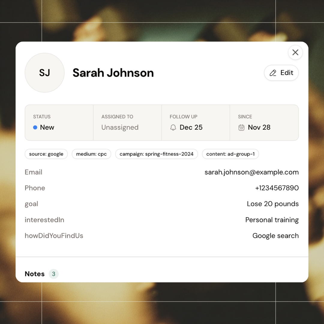 Know exactly where leads come from