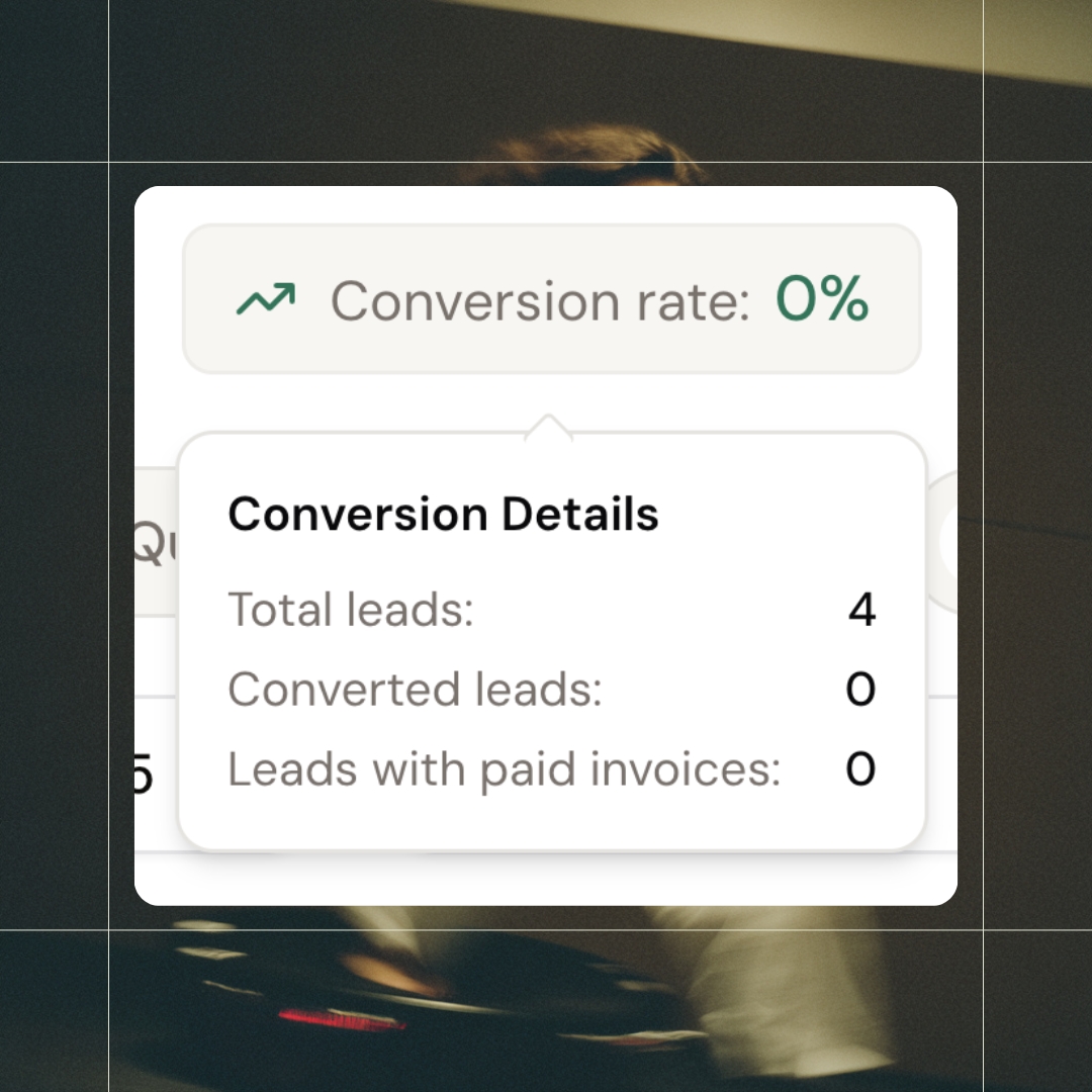See how many leads become clients