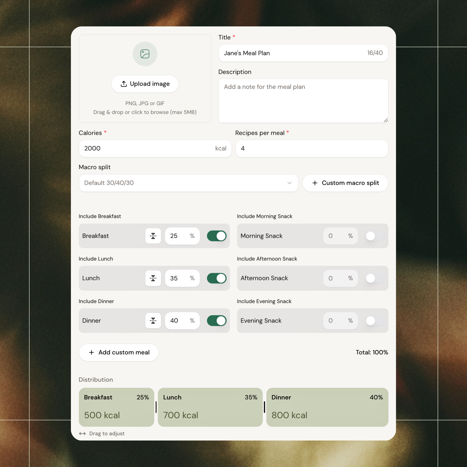 Full control from the first click