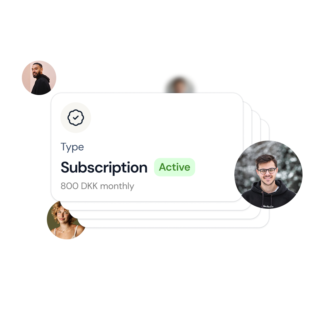 Payments interface screenshot