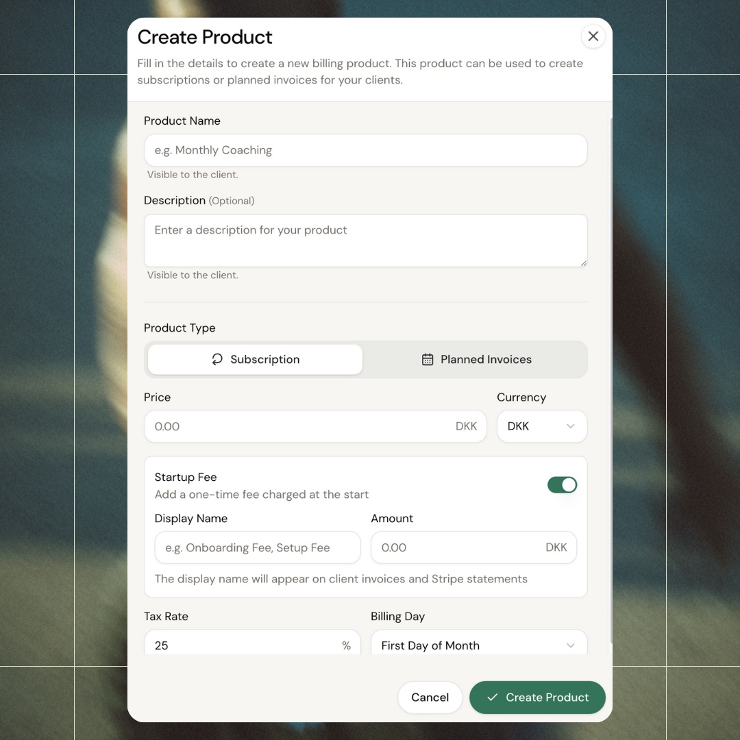 Set it up once, reuse forever