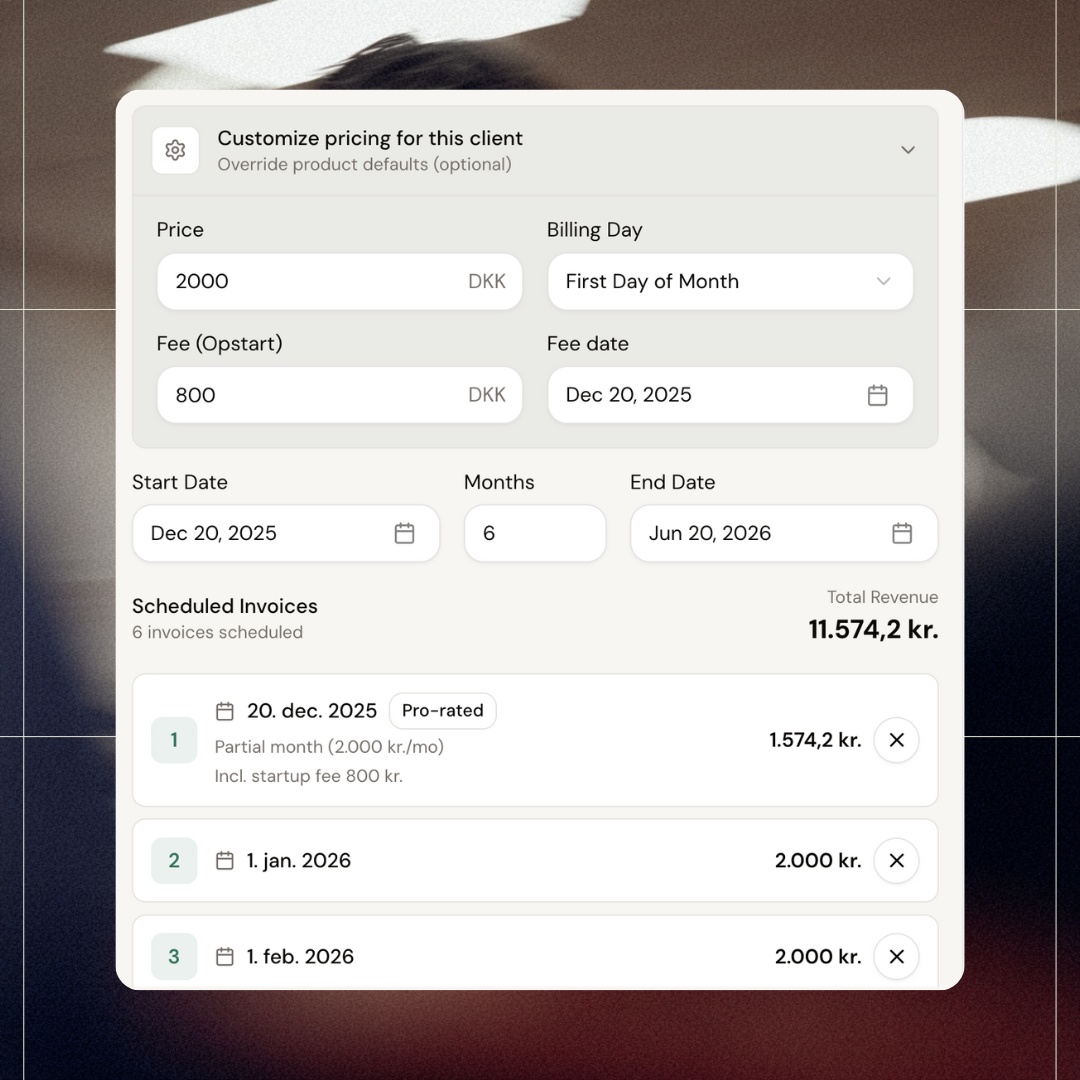 Edit the details, keep the structure