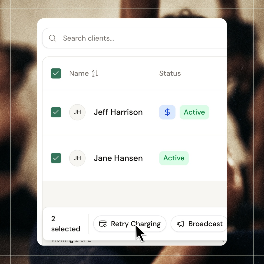 One click instead of twenty