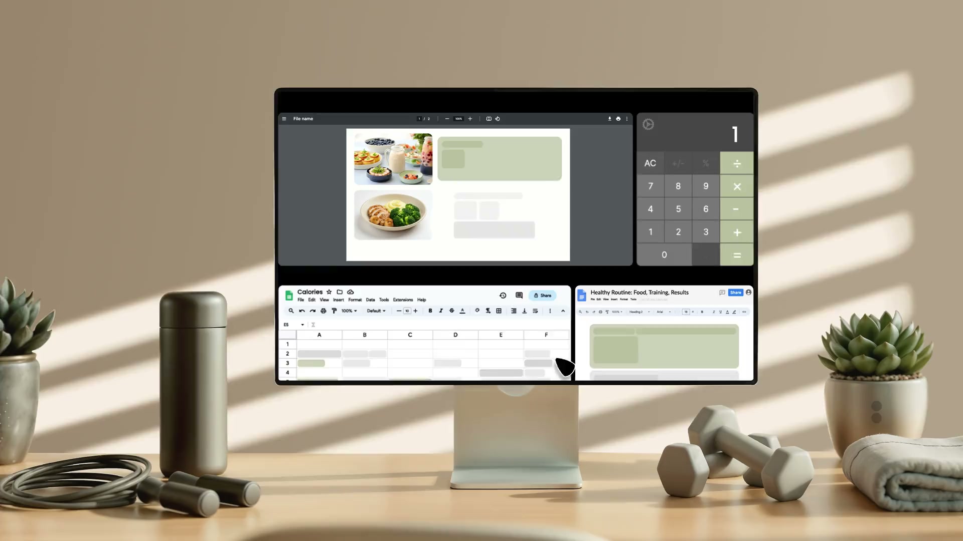 Meal planner walkthrough preview
